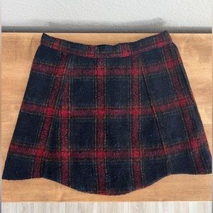 Urban Outfitters Cooperative Wool Mini Skirt